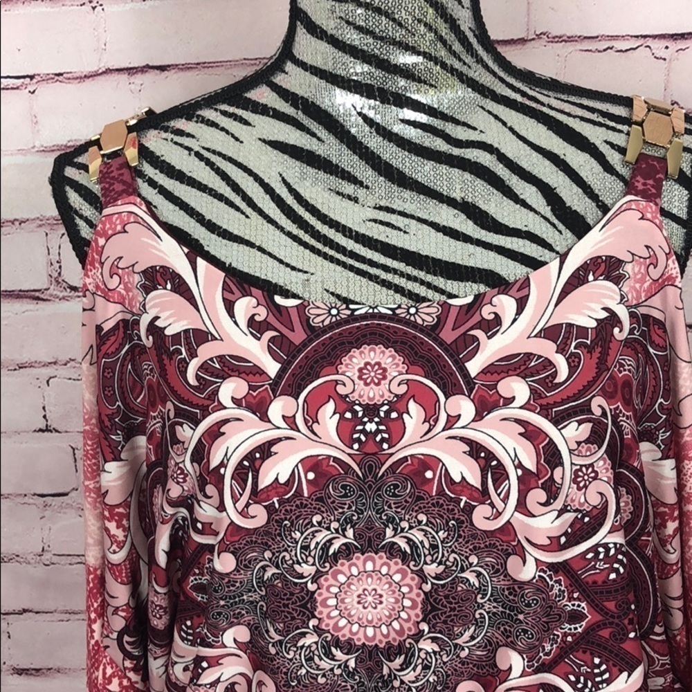 Ashley Stewart Cold Shoulder Dress NWT Size 18/20 - Picture 2 of 7